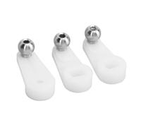Yechiry 3 Brazos Servo RC, Repuesto Profesional para Helicóptero Flywing BELL206 UH1 RC, Brazo Servo de Acero Inoxidable y Plástico con Ajuste Preciso