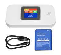 Yechiry 4G WiFi WiFi Hotspot con Batería de 3650 MAh, 10 Soporte de Usuarios para Viajeros Al Aire Libre para Automóviles, para, para, Trabaja en Europa, Asia, África (White)