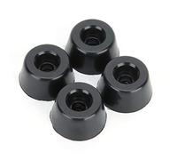 Yechiry Accesorios para Impresoras 3D, 4 Patas de Goma Antivibración de Repuesto, Tuercas Cuadradas Deslizantes de Metal, Pernos M4, Piezas de Impresora 3D, Ideal para Prusa I3 MK3 MK3S