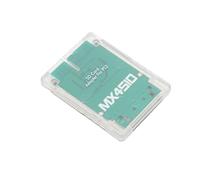 Yechiry Adaptador de Tarjeta de Memoria Lector de Consola de Juegos Profesional Plug and Play para, Adaptador de Tarjeta de Almacenamiento Transparente para MX4SIO, Material ABS, Portátil (Blanco