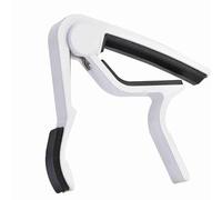 Yechiry Afinador de Capo de Guitarra de Liberación Rápida Portátil para Músicos Folclóricos Portátil y Sólido 1 Pieza (WHITE)