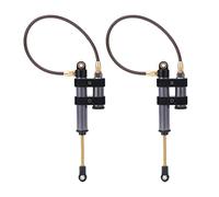 Yechiry Amortiguador de Metal RC de 2 Uds con Accesorio de Resorte, Reemplazo Efectivo para el Rendimiento del Coche SCX10 D90 1/10 RC (100M)