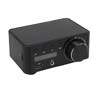 Yechiry Amplificador Estéreo HiFi para el Hogar con Potencia de Salida de 80W+80W, Mini Amplificador de Potencia Bluetooth 5.0 para Transmisión Inalámbrica, Ideal para Amantes de la Música, Diseño de
