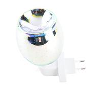 Yechiry Aromaterapy Wax Smeller, Melter de Cera Eléctrica 3D Construido en una Bombilla de 7 W, Fragancia Decorativa Fragancia Calentador, Cera sin Humo Ligera Nocturna para el Hogar, Dormitorio,