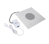 Yechiry Aspirador de Uñas Ligero de 60W, Almohadilla de Filtro Reutilizable, Extractor de Polvo de Uñas para Uso Profesional en Salón