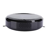 Yechiry Aspiradora Inteligente Robot de Barrido Eficiente para Limpieza del Hogar Sala de Estar Dormitorio Carga USB Compacta 23x6,5 Cm Negro