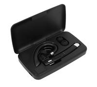 Yechiry Auriculares Bluetooth de un Oído, Auriculares Inalámbricos con Micrófono Dual con Cancelación de Ruido, para Camionero con Rotación de 180 Grados, Impermeabilización IPX7, Manos Libres para