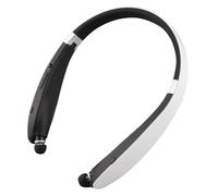 Yechiry Auriculares Inalámbricos, Auriculares con Banda para el Cuello, con Chip CSR5.0, Conexión de Dispositivo Dual, Reducción de Ruido CVC, Espera 300H, Diseño Plegable, Ideal para Teléfonos