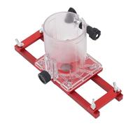 Yechiry Base de Enrutador de Recortador de Carpintería de Madera, 2 en 1 Base de Enrutador de Palma de Madera y Soporte de Ranura de para una Recortadora de de 65 Mm, de de de para Gabinete y Armario