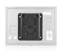 Yechiry Batería Adaptador Plato para, Fácil de Usar | Se adapta a NP-F750 F970 F960, portátil, tornillos de montaje incluidos, espaciado VESA de 75 mm