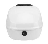 Yechiry Baúl para Motocicleta de 33 L, Caja Trasera Universal para Scooter con Bloqueo de Contraseña, Estuche de Almacenamiento Impermeable con Cerradura para Equipaje de Casco