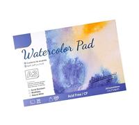 Yechiry Bloc de Papel de Acuarela Pesado, 200g, Algodón Duradero para Artistas Profesionales, Dibujo y Pintura, 30 Hojas (SS06-AA)