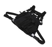 Yechiry Bolsa de Arnés de Pecho para Radio Ajustable, Tela Oxford para Walkie Talkie en Lugares Peligrosos y Servicios de Emergencia