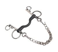 Yechiry Broca para Boca de Caballo, Filete Seguro a Prueba de Herrumbre de Acero Inoxidable para Montar Cómodamente, 1 Unidad (127MM)