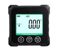 Yechiry Buscador de ángulos Digital, Transportador Inclinómetro Electrónico, Base Magnética Fuerte de 4 Lados con Pantalla LCD Retroiluminada, Ideal para Carpintería, Construcción y Metalurgia