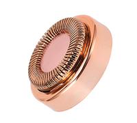 Yechiry Cabezal de Repuesto para Depilación con Revestimiento de Oro Rosa, Cabezal de Máquina de Afeitar para Mujer de Tacto Suave para Todo Tipo de Piel, Adecuado para Depilación Facial