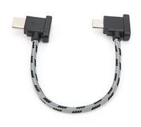 Yechiry Cable de Datos Tipo C a USB en ángulo Recto para Air 2 Mini 2, Hilo Trenzado de Nailon Duradero, Transferencia de Datos Más Rápida, para Entusiastas de los Drones, 5,9 Pulgadas de