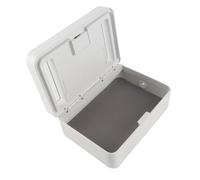 Yechiry Caja de Bloqueo Temporizada de Metal con Pantalla LED, Temporizador de Control Seguro para Teléfonos, Refrigerios, Cocina, Hogar, 365 Días (Pequeño)