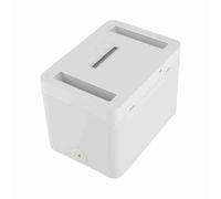 Yechiry Caja de Bloqueo Temporizada de Metal con Pantalla LED, Temporizador de Control Seguro para Teléfonos, Refrigerios, Cocina, Hogar, 365 Días (Medio)
