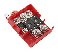 Yechiry Caja de Fusibles Terminal de BateríA Protección Sensible Conexión Rápida para Caravanas, Cortocircuito de 32 V 400 A para Entusiastas de la Tracción en las Cuatro Ruedas