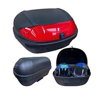 Yechiry Caja Trasera para Motocicleta, Baúl Posterior, 52L Capacidad,