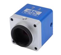 Yechiry Cámara Industrial de Microscopio 4K, Cámara con Sensor CMOS de 8,3 MP 1/1,8, de Resolución 3840 X 2160 con Interfaz de Pantalla HD, Salida USB 2.0 y Zoom Digital 4X, Ideal para Profesionales