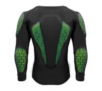 Yechiry Camisa con Armadura de Cuerpo Completo para Motocicleta, Equipo de Protección, Armadura para Montar con Espuma HD y Absorción de Impactos SPO, Ideal para Protección de Hombros, Pecho, (L)