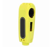 Yechiry Candado para Manillar de Motocicleta con Características de Seguridad de Agarre y Freno para Scooters - Diseño Resistente de ABS - Viene con 3 Llaves para Mayor Comodidad (YELLOW)