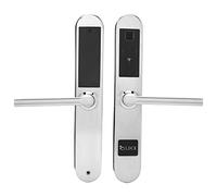 Yechiry Cerradura de Puerta Electrónica Inteligente 4 en 1 Entrada sin Llave, Contraseña de Huella Digital Tarjeta IC, Algoritmo de Huella Digital Táctil 360, Contraseña Virtual Anti Mirones,