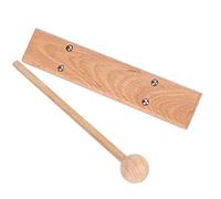 Yechiry Chime Instrumentos Musicales de Percusión para Profesores en el Aula, Xilófono con Mazo de Madera de para Meditación y Yoga, Aluminio y Madera de Haya, 1 Unidad