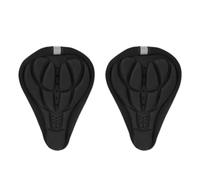 Yechiry Cojín de Asiento de Bicicleta, Diseño Acolchado Transpirable | Material de esponja suave y ventilado 3D, agarre antideslizante, adecuado para bicicletas de interior y exterior