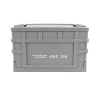 Yechiry Contenedores de Almacenamiento con Tapa, Caja de Almacenamiento Plegable, 20L Organizadores de Armario Apilables con Ruedas, Caja de Plástico Moderna para Dormitorio, Sala de Estar, Oficina,