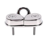 Yechiry Cornamusa para Leva de Acero Inoxidable Resistente a la Intemperie para Máxima Potencia de Sujeción en Actividades de Navegación en Canoa, Kayak, Cuerdas de 5-15mm