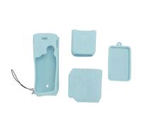 Yechiry Cubierta de Caja de Cámara de Silicona Premium, Protege con Bolsillo 3, Agarre sin Deslizamiento, Liviana, Aplicación Fácil, Fácil de Limpiar (Blue)