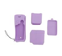 Yechiry Cubierta de Caja de Cámara de Silicona Premium, Protege con Bolsillo 3, Agarre sin Deslizamiento, Liviana, Aplicación Fácil, Fácil de Limpiar (Purple)