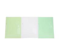 Yechiry Cubierta de Informe de 3 PCS con Carpeta de Archivo de Carpeta de Documento Clear PP A4 Tamaño de Letra 40 Hoja Capacidad Pantal para la Oficina de la Escuela Inicio