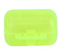 Yechiry Cubierta para Caja de Anzuelos de Pesca, Color Amarillo Fluorescente, 50 Uds., Ligera y Duradera, Evita Daños en los Anzuelos, Accesorios para Pescadores (Tamaño pequeño 3,8x4,8 cm)