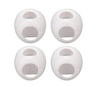 Yechiry Cubiertas Duraderas de Perilla de Puerta a Prueba de Niños de ABS para una Fácil Operación - Juego de 4 Cubiertas de Seguridad para Perilla de Puerta de bebé para Manija de de Bola
