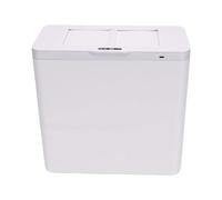 Yechiry Cubo de Basura Inteligente para Cocina y Baño, 13L | Sensor de movimiento sin contacto, tapa retráctil, cubo de basura compacto para oficina y sala de estar, 11,81 x 6,02 x