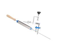 Yechiry de Afilado de Cuchillos con Guías, Kit de Afilador de Cuchillos de Ajuste Profesional con 4 Piedras de Afilar, Diseño de de 360 grados, Piedra de Aceite de Pulido para de Bolsillo (Con