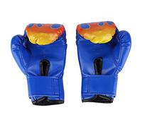 Yechiry de Boxeo para Niños, Protectores Resistentes y Duraderos para Muay Thai Sparring Kickboxing, Rojo/Negro/, 1 par de Edades de 3 a 12 Años, Material PU (#3)