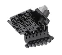 Yechiry de Puente Trémolo, Bloqueo de Cuello y Vibrato de Doble Balanceo para Guitarra Eléctrica, con Resortes y Manivelas de Primera Calidad para un Rendimiento Mejorado (BLACK)