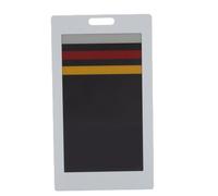 Yechiry de Tintas Smart E, de Identificación Inteligente de Smart Id de 3.7 Pulgadas, Etiqueta de Nombre de LCD ABS Recargable con Cordón NFC, para Empleados, Estudiantes, Estudiantes