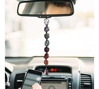 Yechiry Decoración del Chakra, Cristales de Curación de Chakra Gemrones Colgantes Colgantes de Cristales Decoración del Automóvil con Piedras de 7 Colores para el Hogar Feng Shui, de Ventanas, Adorno