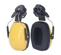 Yechiry Dispositivo de Reducción de Ruido para Casco de Seguridad, Orejeras para Trabajadores de la Construcción, Material de PVC, 1 par