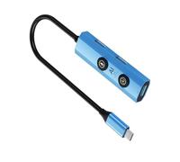 Yechiry Dispositivo Traductor de Idiomas, Estación de Acoplamiento Inteligente de IA, Traducción de Voz USB Multifuncional con GPT Deepseek, 129 Language Translator para Negocios y Aprendizaje