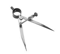 Yechiry Divisor de Brújula Ajustable para Joyería con Rueda Central Lisa para Artesanos y Carpinteros