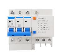 Yechiry DZ47S 63 3P 32A Protector de Pérdida de Fase del Motor, Interruptor de Protección de Montaje en Riel, Dispositivo de Alimentación Trifásico de 380 V con Rendimiento Confiable, Ideal para