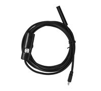 Yechiry Endoscopio Industrial USB con 6 Luces LED Cámara Impermeable para Inspección de Tuberías y Mantenimiento Mecánico Sonda de 7 Mm (1M)