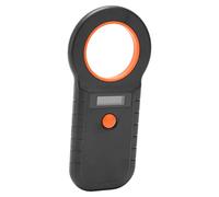 Yechiry Escáner de Microchip para Mascotas, Lector Portátil Inalámbrico de Alto Brillo para Identificación y Etiquetado de Animales, Material ABS (Black)